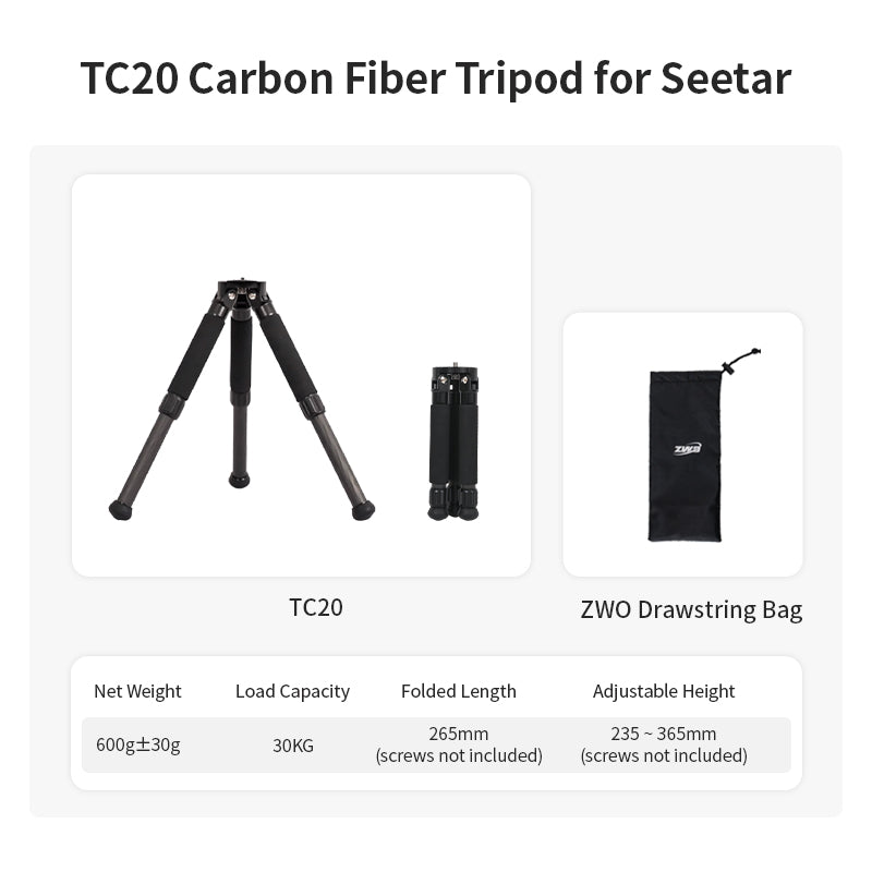 Seestar TH10 Fluid Tripod Head